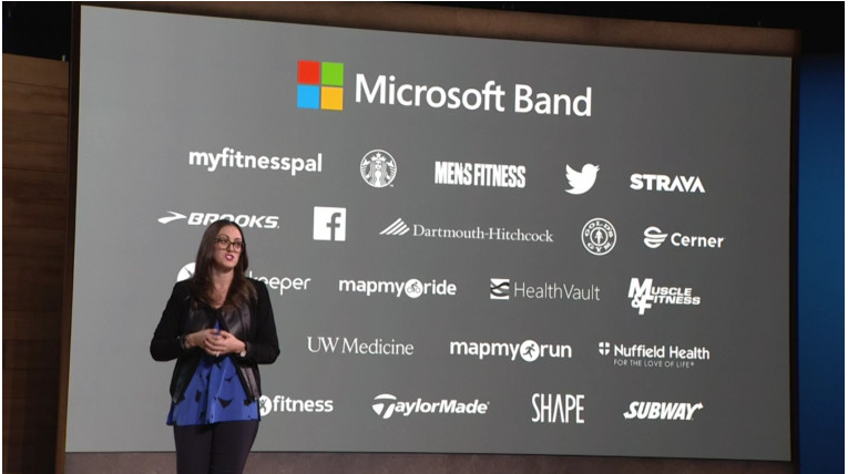 Microsoft Band и внешние сервисы