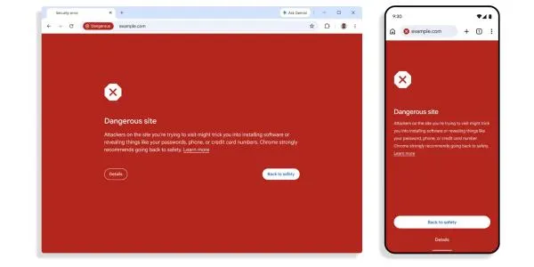 Chrome попереджатиме про підозрілі сайти та захищатиме від ClickFix-атак