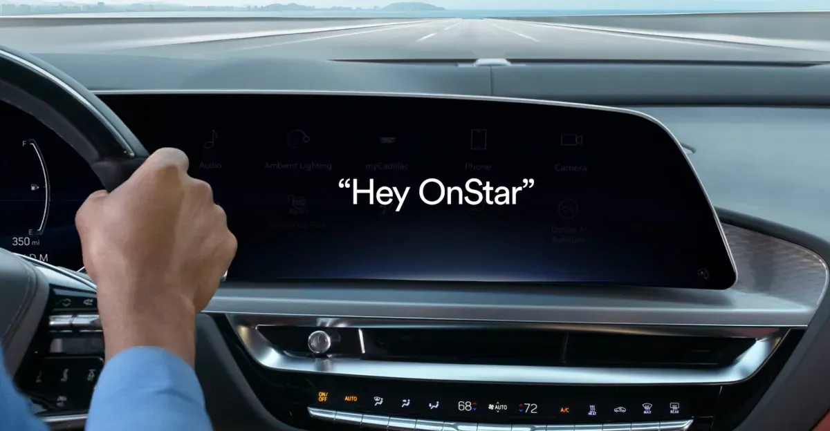 GM перетворює OnStar на вбудованого AI-помічника: старт із 2027 Cadillac Lyriq