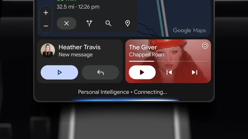 Google вмикає Gemini Personal Intelligence в Android Auto