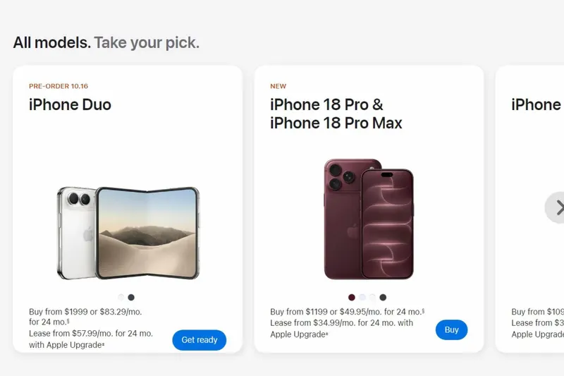 iPhone Duo відкрив передзамовлення за $1,999: як оформити швидше й чому є затримки