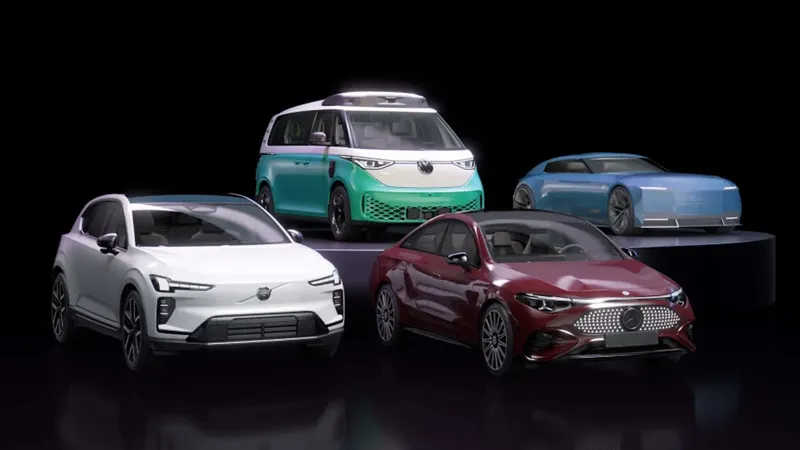 Nvidia розгортає європейські проєкти автономного кермування з Bolt, VW, Volvo та Mercedes