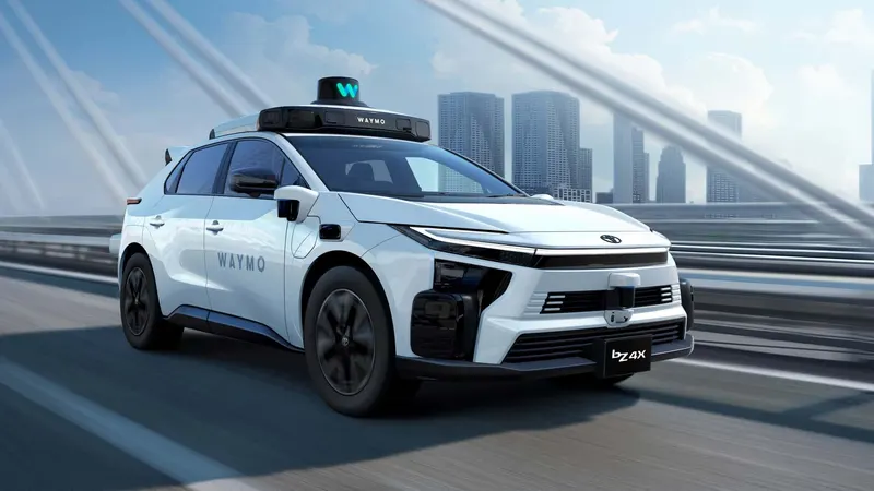 Waymo і Toyota почнуть тести роботаксі bZ4X у Японії в 2027 році