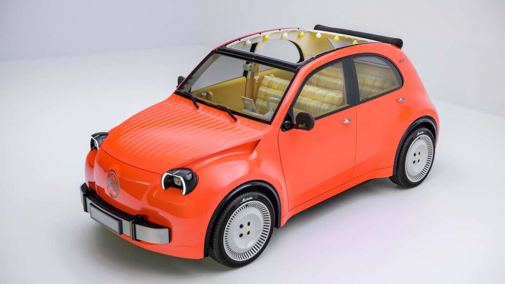 Citroën показав електричний 2CV: ретро-концепт за €15 тис. до 2028 року