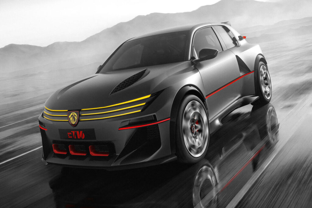 Peugeot E-T16: електричний «гіпер-хетч» на честь легенди Group B